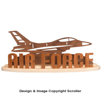 Air Force Shelf Sitter Pattern