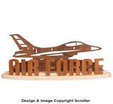 Air Force Shelf Sitter Pattern - Downloadable