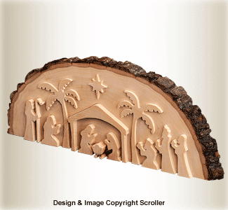 Country Round Nativity Pattern - The Winfield Collection
