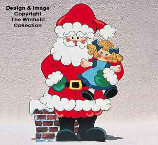 Santa & Dolly Woodcrafting Pattern(F)