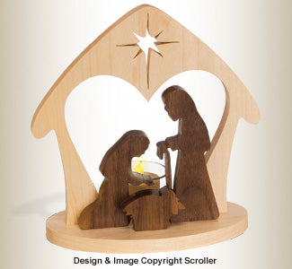 Candlelit Nativity Pattern - Downloadable - The Winfield Collection