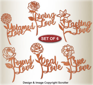 Expressions of Love Wall Art Pattern - The Winfield Collection