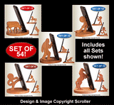 Cell Phone Pattern Combo Set - Downloadable