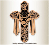 Easter Lily Cross Pattern - Downloadable