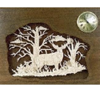 Woodland Retreat Clock Plaque Project Pattern - The Winfield Collection