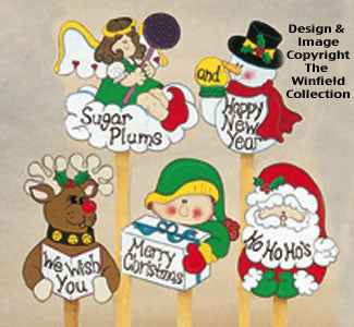 Sugar Plum & Pals Woodcraft Pattern(F)