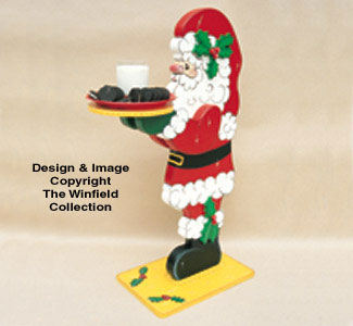 Santa Butler Woodcrafting Pattern
