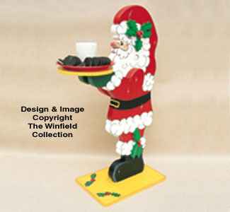 Santa Butler Woodcrafting Pattern(F)