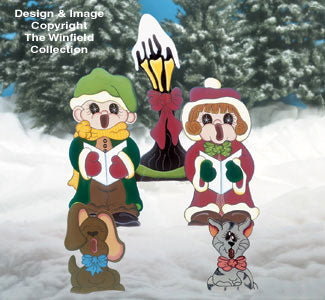 Small Fry Carolers Woodcrafting Pattern