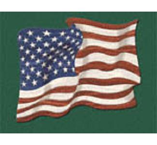 Stars & Stripes US Flag Intarsia Project Pattern