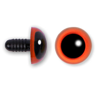 Plastic Eyes - Amber-18mm or .71"[PE*] - The Winfield Collection