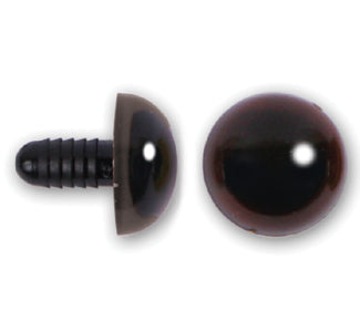 Plastic Eyes - Black-18mm or .71"[PE*] - The Winfield Collection