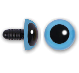 Plastic Eyes - Blue-20mm or .79"[PE*] - The Winfield Collection