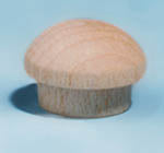 Wooden Button - 3/8" - Bag of 50