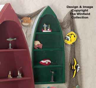 Small Rowboat Shelf Pattern