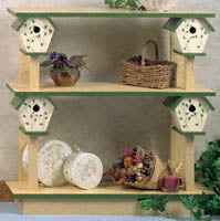 Birdhouse Shelf Wood Plans