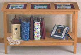 Memory Display Table Wood Project Plan(F) - The Winfield Collection