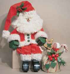 Jolly Santa Woodcraft Pattern(F)