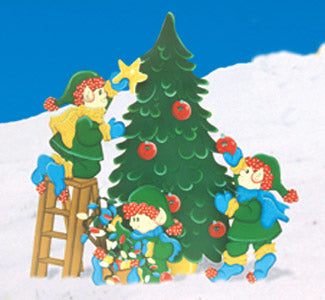 Tree Trimmers Party Woodcraft Pattern (F)