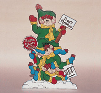 Elf Greeting Committee Pattern (F) - The Winfield Collection