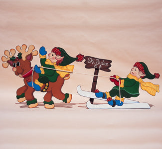 Dancer's Ski Tow Woodcraft Pattern (F)