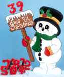 Countdown Frosty Woodcraft Pattern