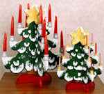 Christmas Tree Candle Holders Pattern(F)