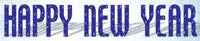 Giant Happy New Year Pattern(F)