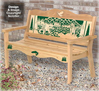 Bear Ridge Bench Wood Pattern