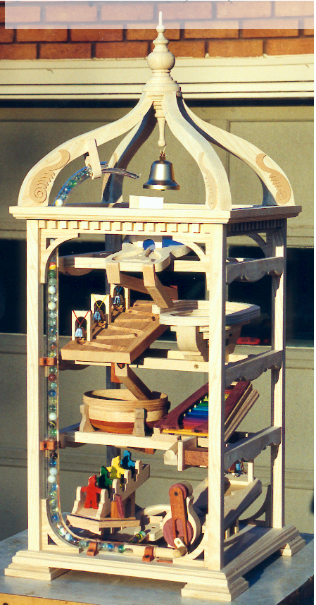 Bell Tower Marble Machine Project Pattern - The Winfield Collection