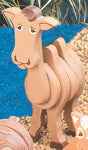 Layered Camel Woodcraft Pattern