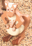 Layered Kangaroo Woodcraft Pattern