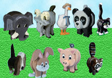 Layered Animal Pattern Collection