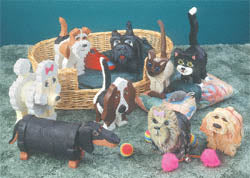 Dogs & Cats Layered Animal Pattern Set