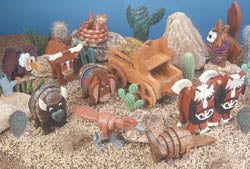 Southwest Layered Animals Pattern Set