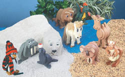 Variety Pack Layered Animals Pattern Set [LA21,31,33,34,46,53,56,71,72, & 73] - The Winfield Collection