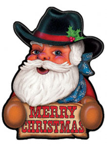Western Santa Magnet - The Winfield Collection