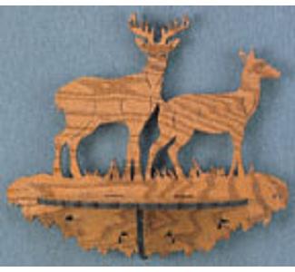 Deer Single Shelf Project Pattern - The Winfield Collection