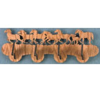 Wild Horse Coat Rack Project Pattern - The Winfield Collection