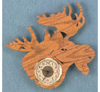 Moose Wall Clock Project Pattern - The Winfield Collection