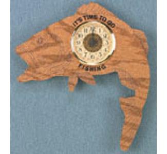 Time To Go Fishing Wall Clock Project Pattern - The Winfield Collection