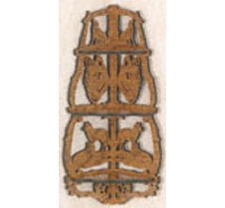 Wolf Corner Shelf Project Pattern - The Winfield Collection