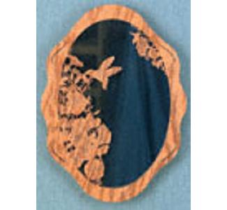 Hummingbird Mirror Project Pattern - The Winfield Collection