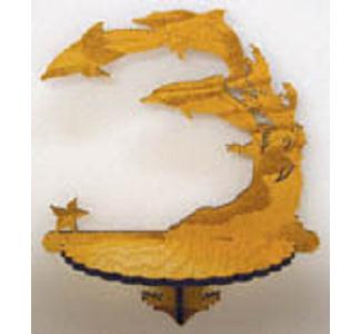 Dolphin Shelf Project Pattern - The Winfield Collection