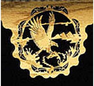 Eagles Nature Shelf  Project Pattern - The Winfield Collection