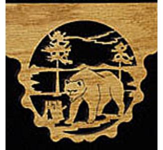 Bear Shelf Project Pattern - The Winfield Collection