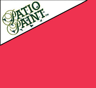 PATIO PAINT - 2 oz GERANIUM RED