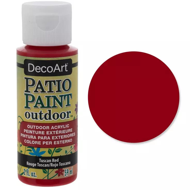 PATIO PAINT - 2 oz HOLLY BERRY RED - The Winfield Collection