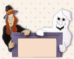 Halloween Peeking Pals Pattern #1