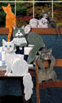 Playful Cats Woodcraft Pattern
